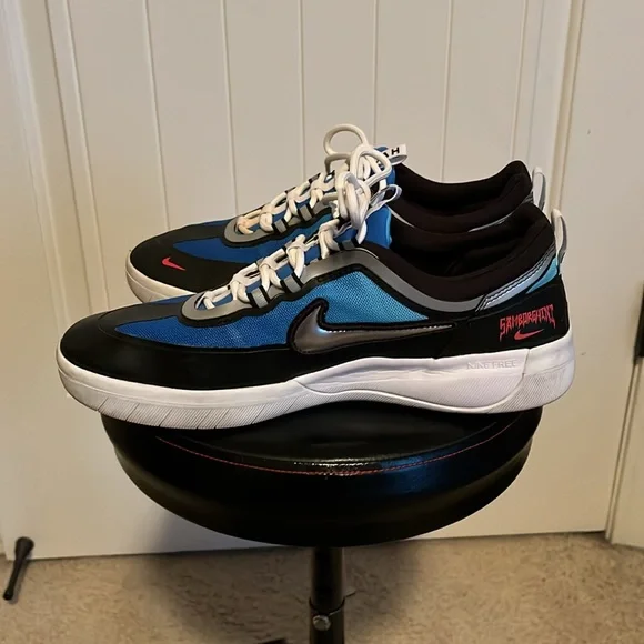 Nike SB Nyjah Free 2 Sz 9.5 - Picture 7 of 10